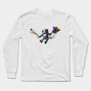 Robot Fling Kite Long Sleeve T-Shirt